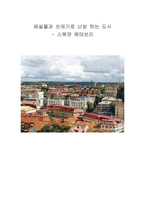 배설물과 쓰레기로 난방 하는 도시 스웨덴 예테보리 예테보리 소개-1
