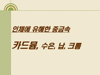 자연과학 내 몸 속의 중금속 어떻게 할 것인가-5