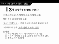 한국의 교육과정과 외국의 교육과정 교육과정 정의 교육과정 유형 국내 교육과정-10