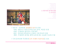 가부키 가부키란 가부키의 특징 가부키의 역사 가부키의 기원 가부키의 어원 정착과정 가부키의 연기와 연출 가부키의 계승과 현재-8