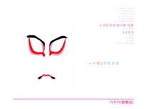 가부키 가부키란 가부키의 특징 가부키의 역사 가부키의 기원 가부키의 어원 정착과정 가부키의 연기와 연출 가부키의 계승과 현재-17
