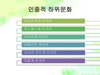하위문화 인종적 하위문화 종교적 하위문화 지역적 하위문화 하위문화 소개-6