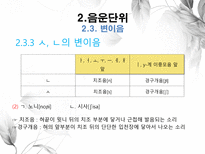 음운론 음운단위 음성 음소 변이음 분절음 음절 음운체계 자음체계 모음체계-10