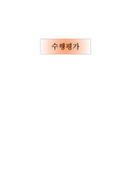 교육학 초등학교 국어과 수행평가-1