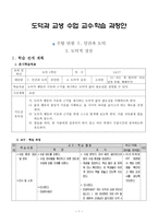 도덕과 교생 수업 교수_학습 과정안 - 1 인간과 도덕-1