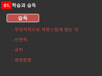 언어의 세계 언어습득 과정-5