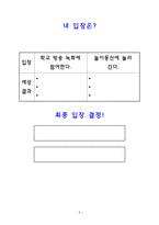 도덕과 교수- 학습 과정안 [단원별 설명, 지도의 실제]-6