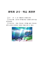 교육학 초등학교 과학과 교수 학습 과정안 6학년 2학기 1단원-1