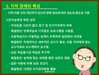 특수아동교육 지적 장애-13