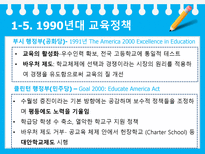 미국의 교육개혁 정권 별 미국 교육개혁 부시 대통령 교육정책 부시 대통령 교육정-10
