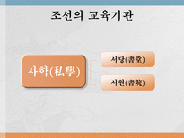 교육학 조선의 교육-8