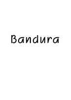 교육학 반두라Bandura-1