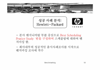 [벤치마킹] 벤치마킹의 사례 분석 및 성공전략-18