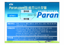 [e비즈니스] 파란닷컴 비즈니스모델분석-3
