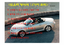 [기업경영] 도요타 경영사례-10