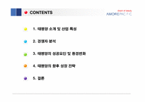 [경영전략] 태평양의 성공요인과 향후 성장 전략-2