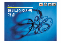 [국제마케팅] 해외시장조사-3