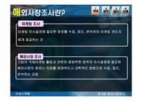 [국제마케팅] 해외시장조사-4