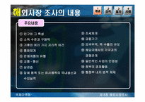 [국제마케팅] 해외시장조사-6