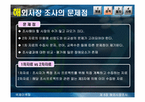 [국제마케팅] 해외시장조사-11