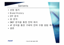 [마케팅] 삼성 애니콜 마케팅분석-2