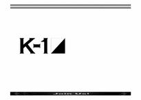 [마케팅] K-1 한국진출전략-1
