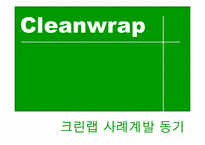 [기업경영론] 크린랩 사례개발-3