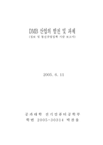 [레포트] DMB산업의 발전 및 과제-1