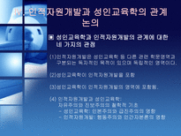 평생교육과 인적자원개발의 관계 고찰 북미 관련 문헌을 중심으로-13