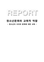 사회과학 청소년의 사이버 문화에 대한 교육-1