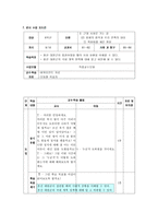 교육학 초등학교 사회 수업지도안 6학년 1학기 2단원-4
