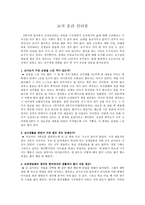 [교직 윤리] 인터뷰 - 교사 생활에 관하여-1