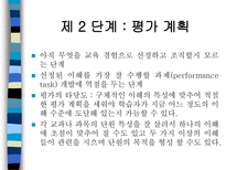 교육학 백워드 교육과정 설계 모형-11