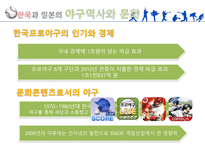 한국과 일본의 프로야구 야구의미 한국과 일본의 야구기원 한국과 일본의 야구역사-7