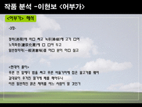 맹사성 강호사시가와 이현보 어부가 비교-12