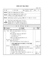과학과 교수 학습 과정안 5 주변의 생물 주변의 생물 학습지도안-1