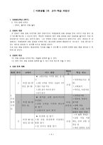 바른생활 과 교수-학습 과정안-1