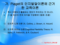 교재연구 및 지도법 구성주의 교육학-5
