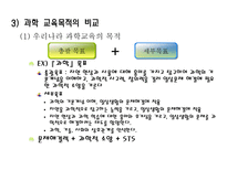 과학 교육과정 내용의 선정과 조직 과학 교육과정의 비교-16