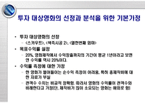 영화 투자 수익률 추정을 이용한 영화 투자 포트폴리오 설계-11