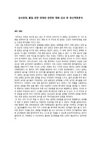 섭식장애, 물질 관련 장애와 관련된 영화 감상 후 정신역동분석 301-1