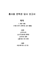 홍사용 문학관 답사 보고서-1