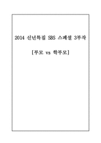 다큐감상문 2014 신년특집 SBS 스페셜 3부작 부모 vs 학부모-1