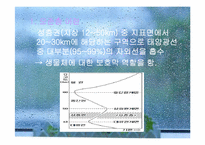 [지구환경] 구멍난 오존층-2