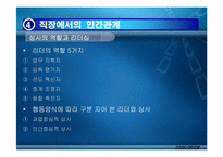 [인간관계심리학] 직업과 인간관계-14