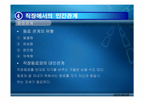 [인간관계심리학] 직업과 인간관계-17