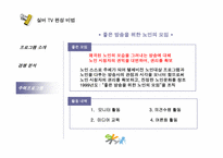 [방송편성론] 실버tv 방송편성-15