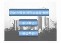 강남부동산상승의 원인과 대책-4