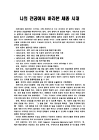 감상문 나의 전공에서 바라본 세종 시대-1