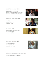 영화 Kill Bill 방송 구성 대본 조사-3